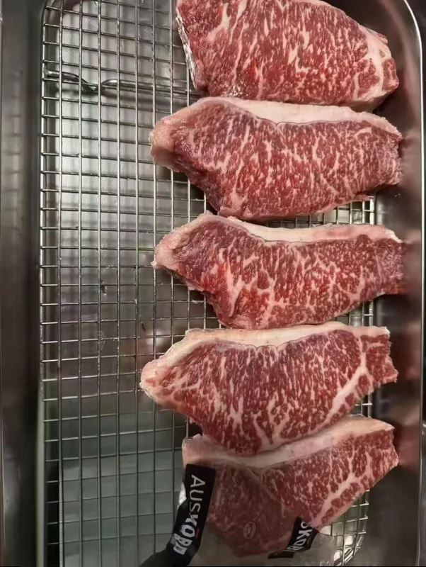 AUSKOBE · Striploin · Actual cut face