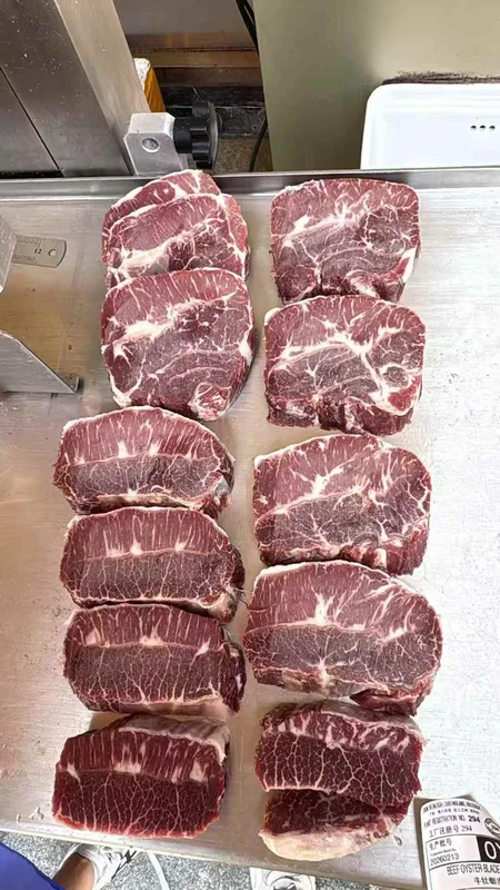 COLES · Oyster blade · Actual cut face