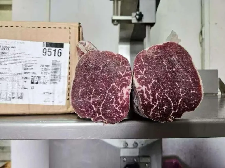 FINE SCOT / COMPAÑÍA BERNAL · Tenderloin · Actual cut face
