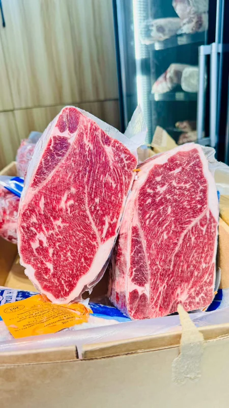 Archive photograph of the raw beef cut