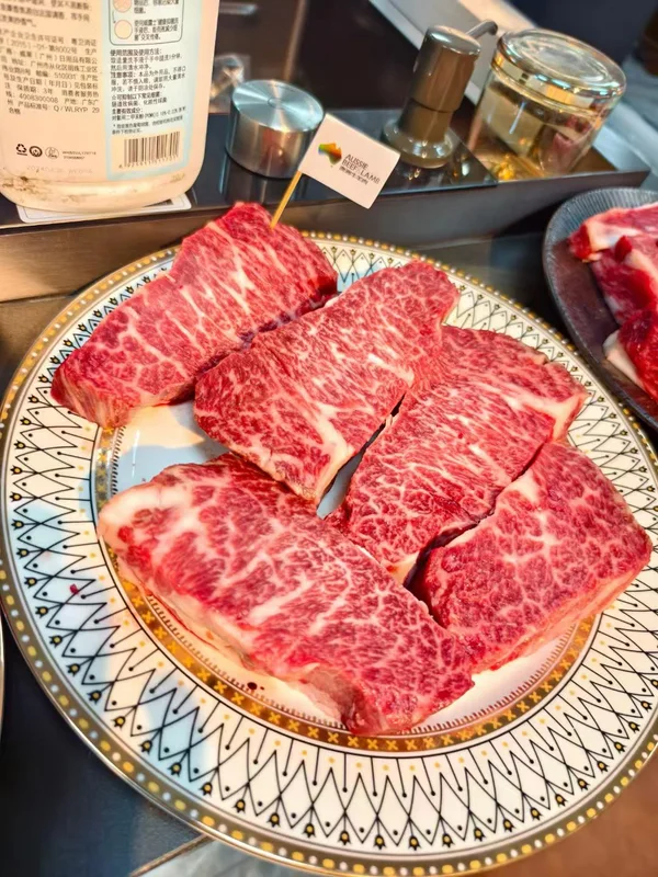 JACK’S CREEK · Chuck tail flap · Wagyu line · Actual cut face