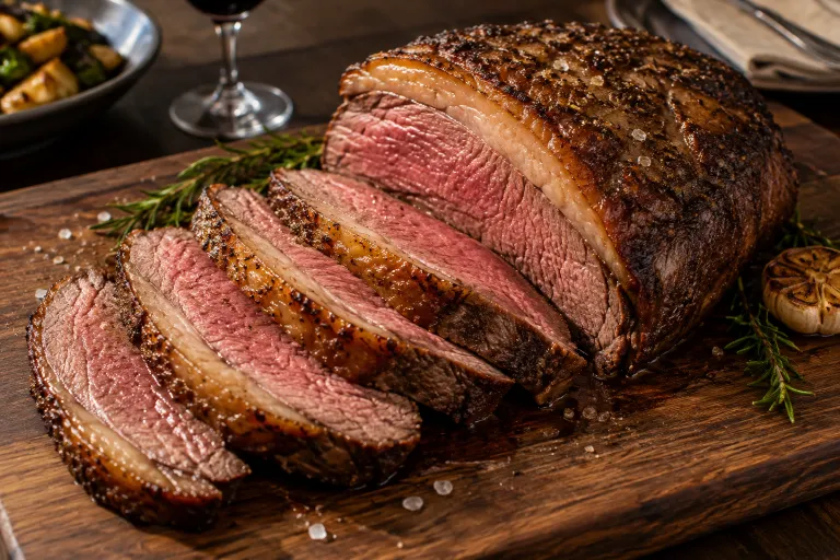 Whole-roasted picanha · finished dish