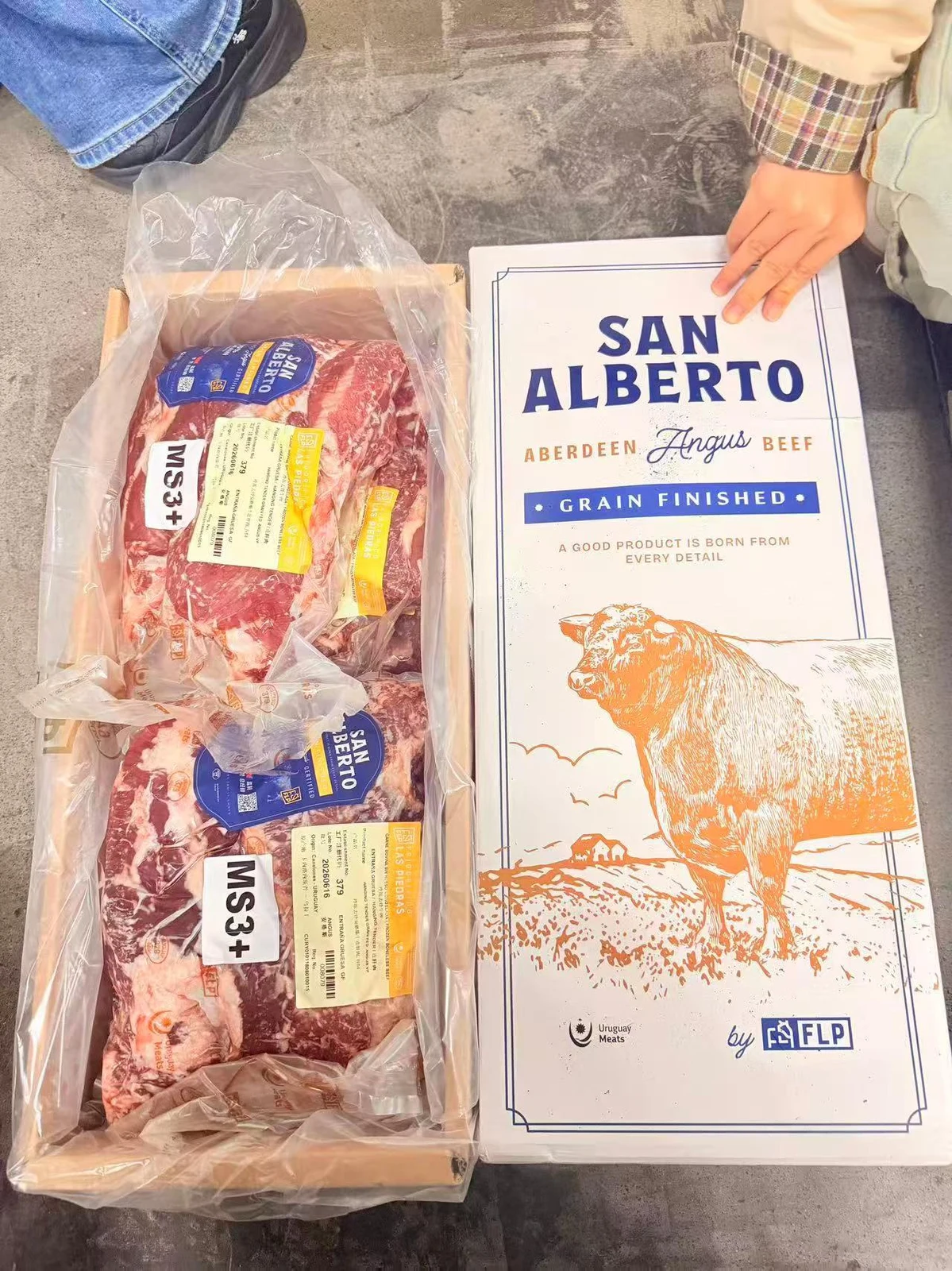 SAN ALBERTO · Angus Hanging Tender / Onglet · Original packaging